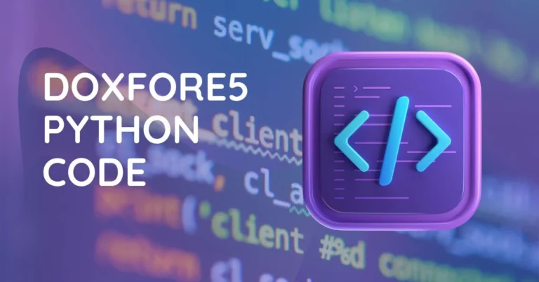 What is Doxfore5 Python Code? A Complete Guide in 2024